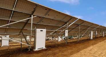 エプセム中屋敷太陽光発電所に導入された蓄電池システム