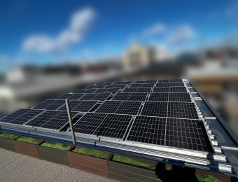 エプセム本社に導入された太陽光システム