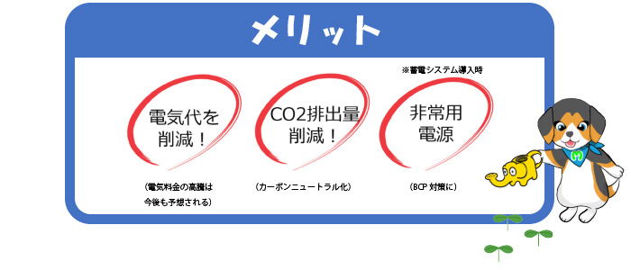 自家消費システムを導入するメリット